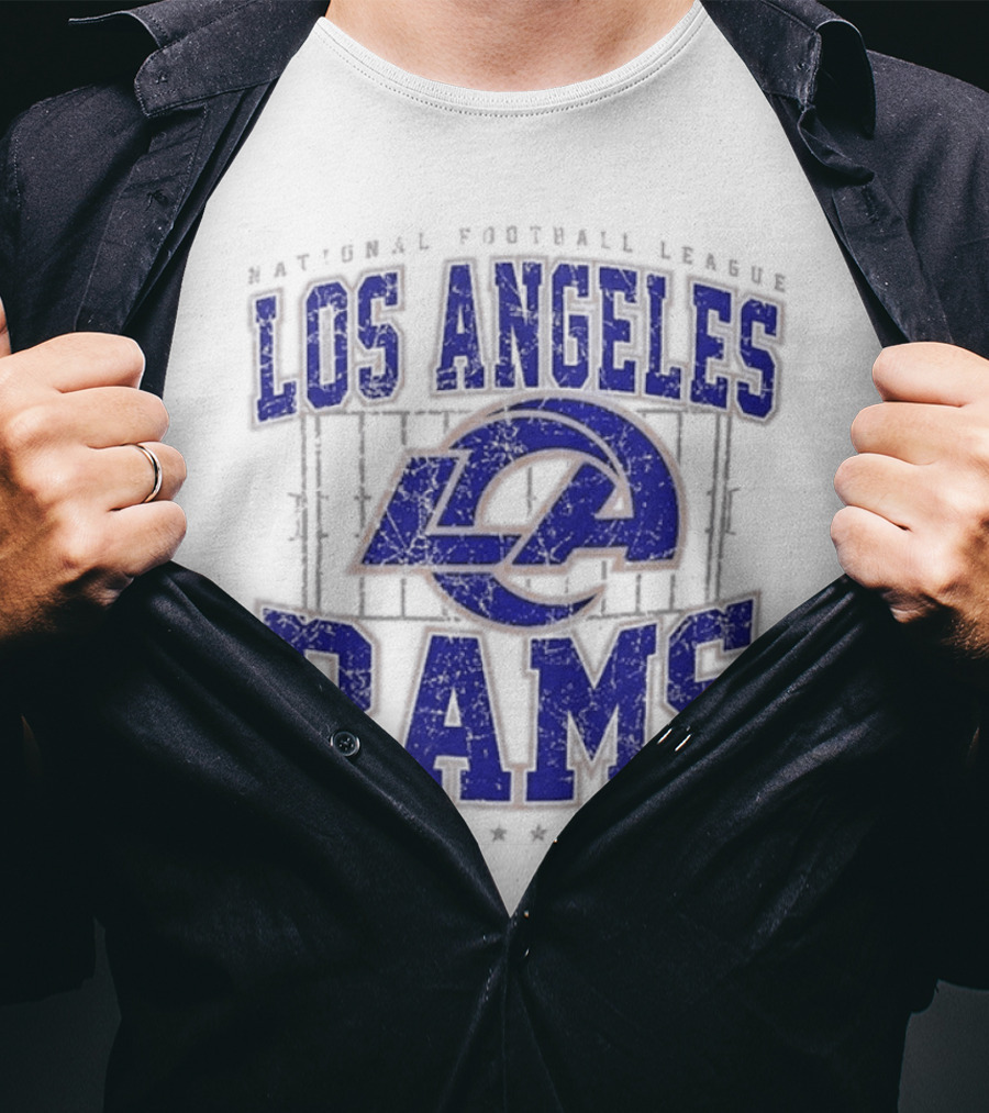 National Football League Los Angeles Rams Distressed Starter T-Shirt