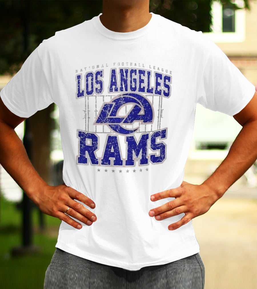 National Football League Los Angeles Rams Distressed Starter T-Shirt