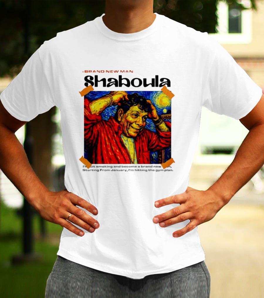 Van Gogh Style Shaboula Brand New Man T-Shirt