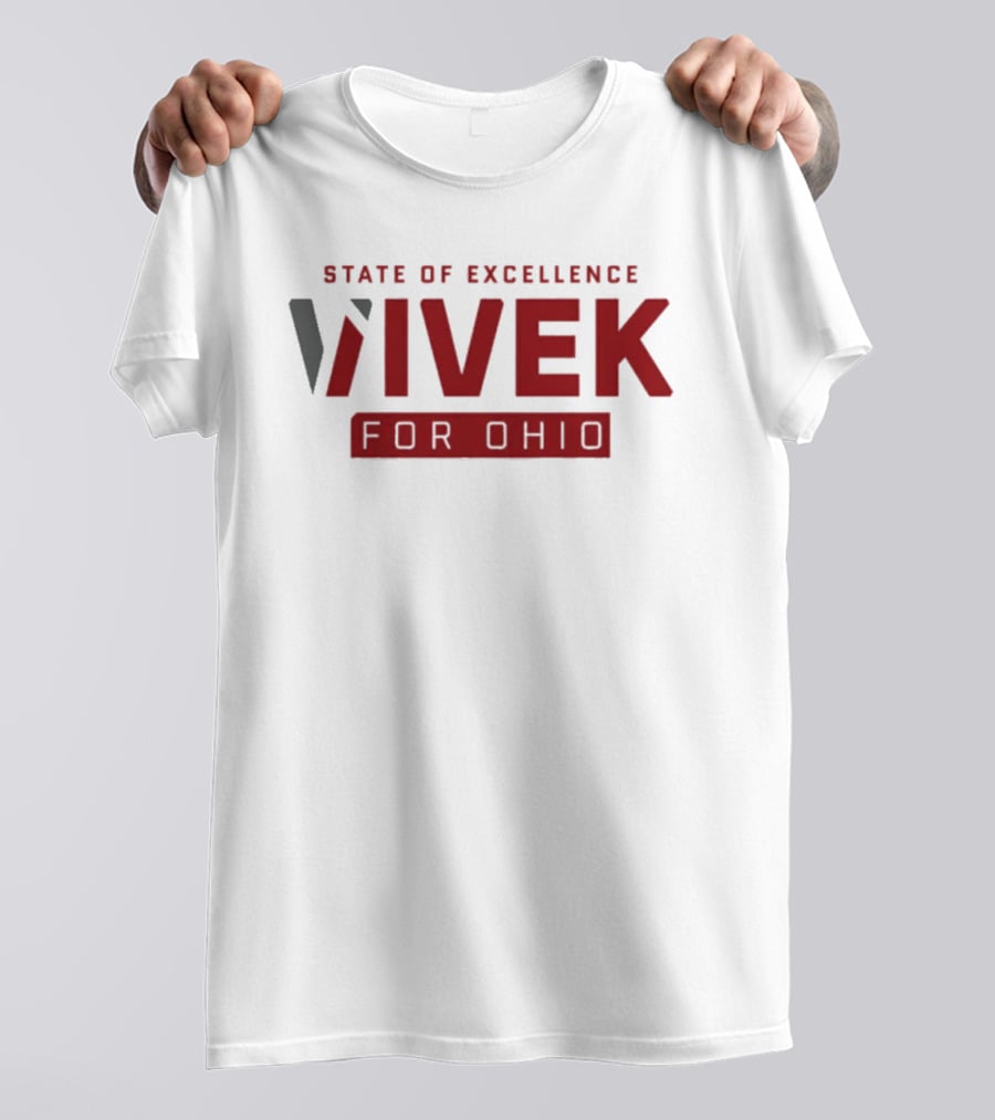 State Of Excellence Vivek For Ohio Garment Dyed T-Shirt