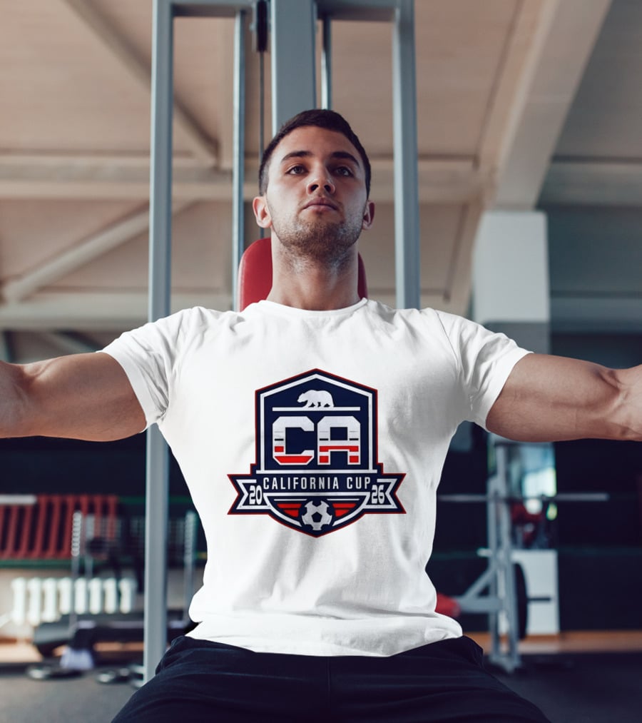 2026 California Cup Soccer CA Bear T-Shirt