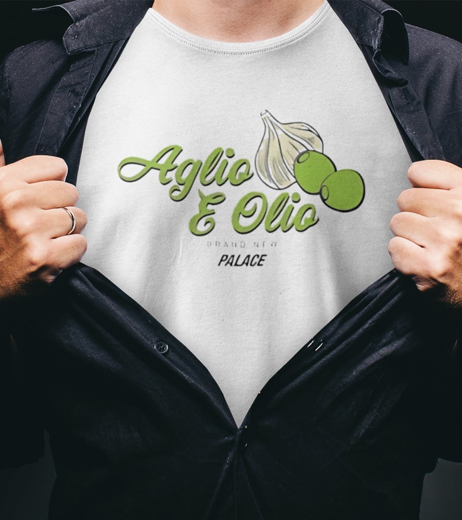 Palace Skateboards Aglio E Olio Garlic And Olive T-Shirt