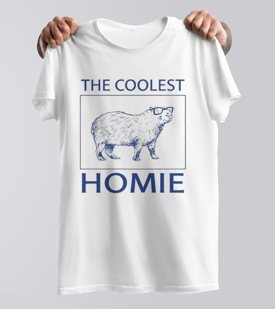 The Coolest Homie Capybara T-Shirt