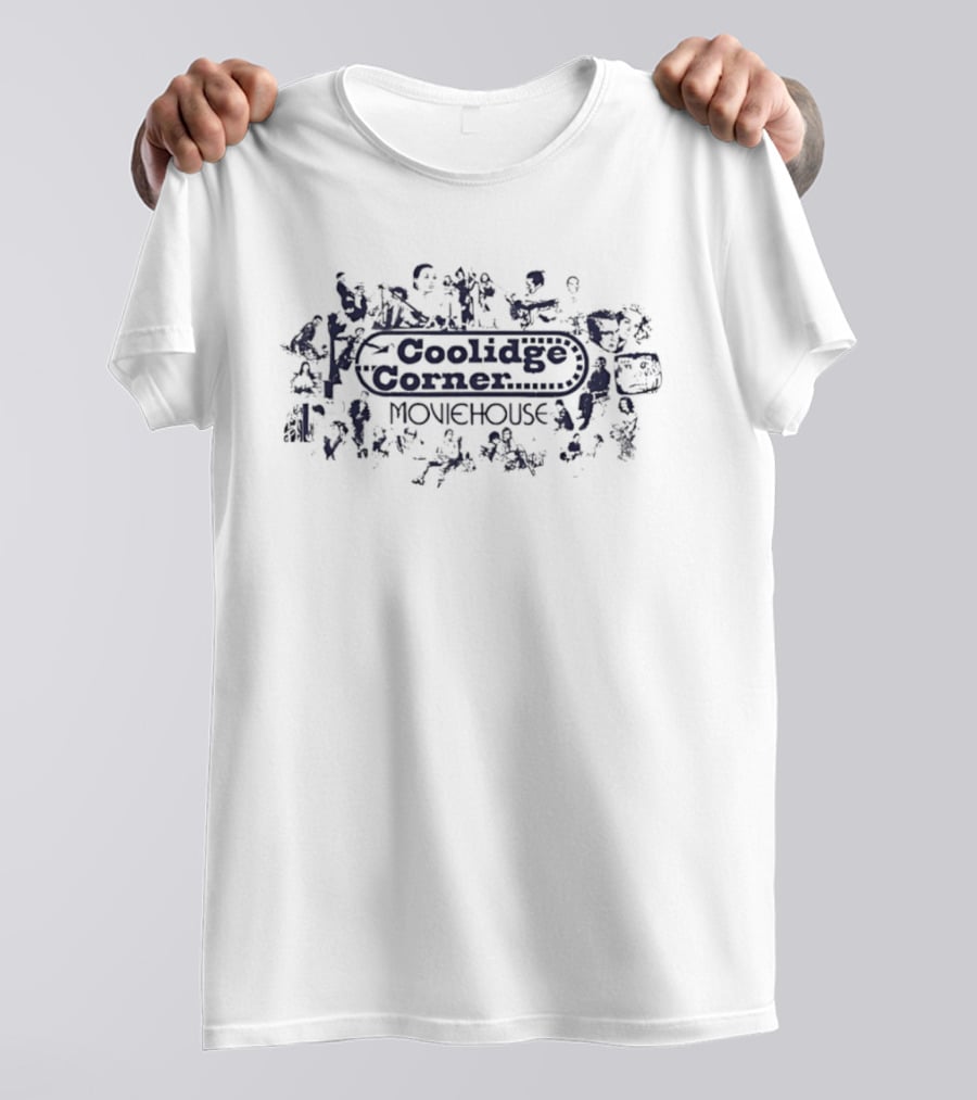 Coolidge Corner Moviehouse Vintage Look T-Shirt