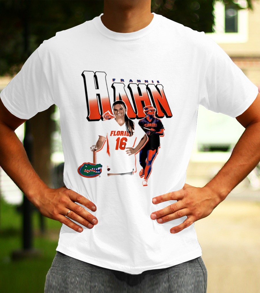 Florida Gators Lacrosse Frannie Hahn Number 16 Sports Team T-Shirt