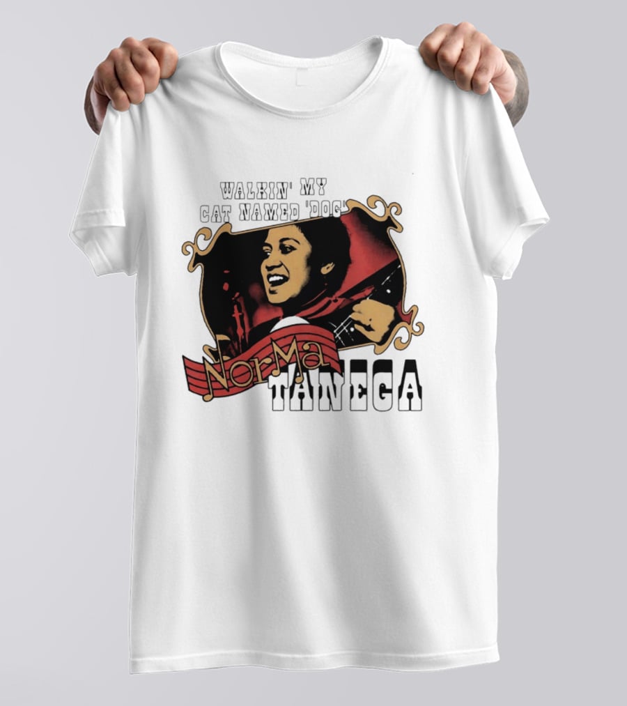 Norma Tanega Walkin' My Cat Named Dog T-Shirt