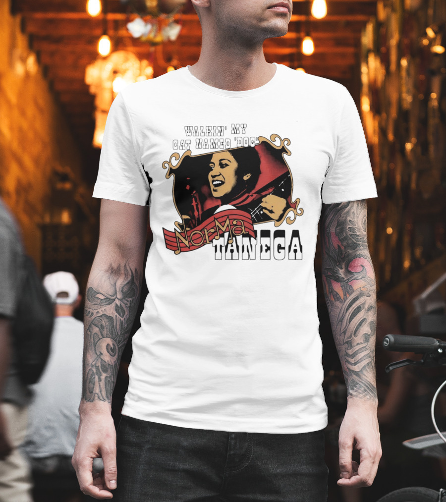 Norma Tanega Walkin' My Cat Named Dog T-Shirt