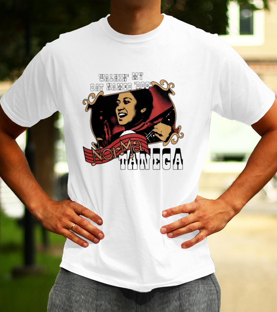 Norma Tanega Walkin' My Cat Named Dog T-Shirt