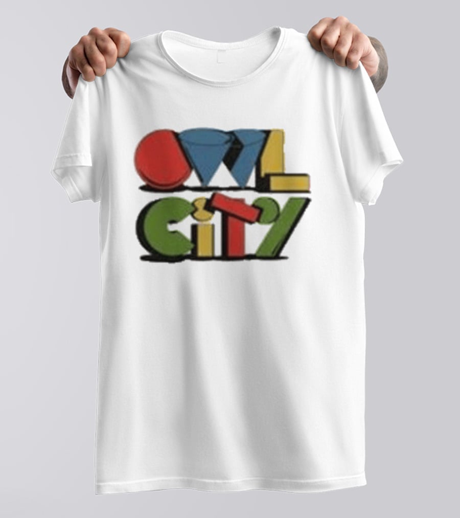 Owl City Colorful Synthpop Dreamscape T-Shirt