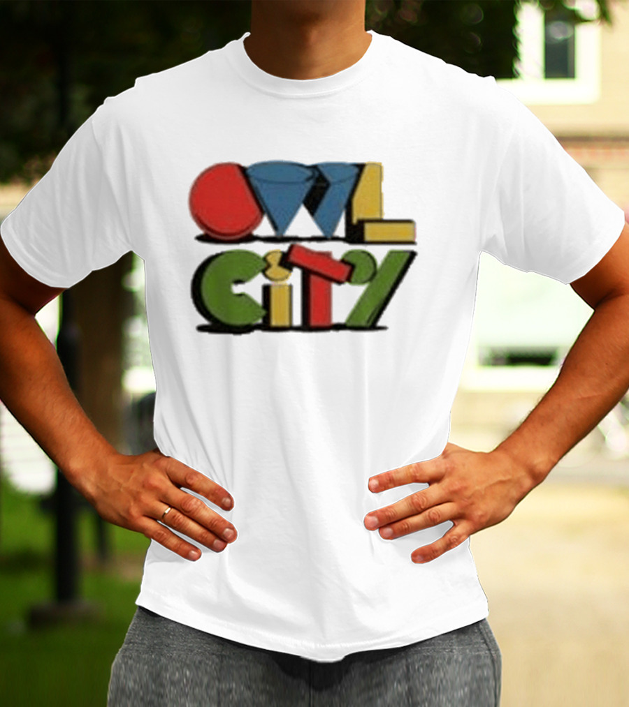 Owl City Colorful Synthpop Dreamscape T-Shirt