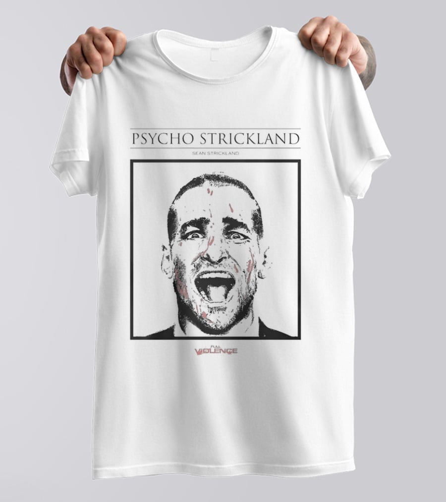 Psycho Strickland Sean Strickland Bloody T-Shirt