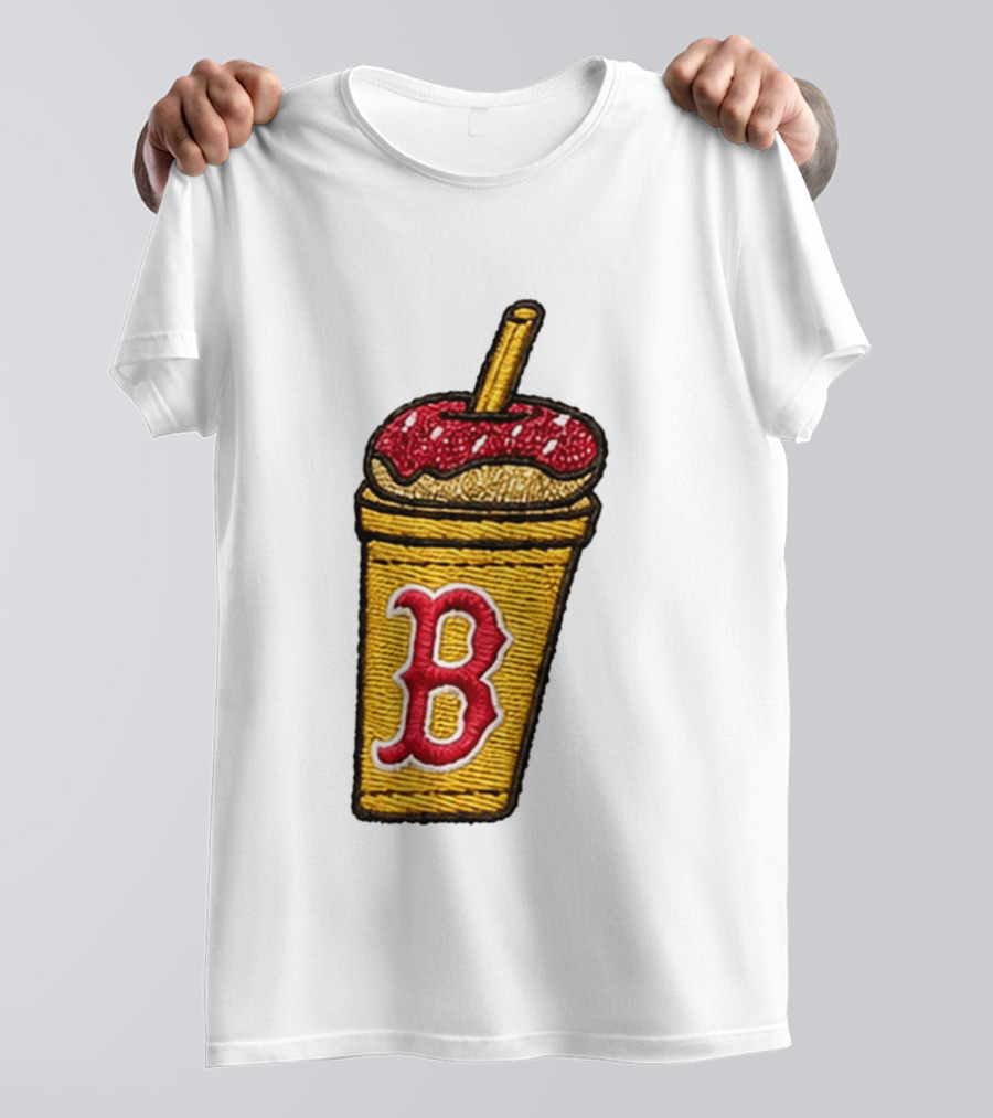 Red Sox Dunkin' Iced Coffee B Cap 2026 T-Shirt