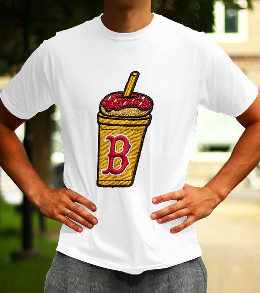 Red Sox Dunkin' Iced Coffee B Cap 2026 T-Shirt