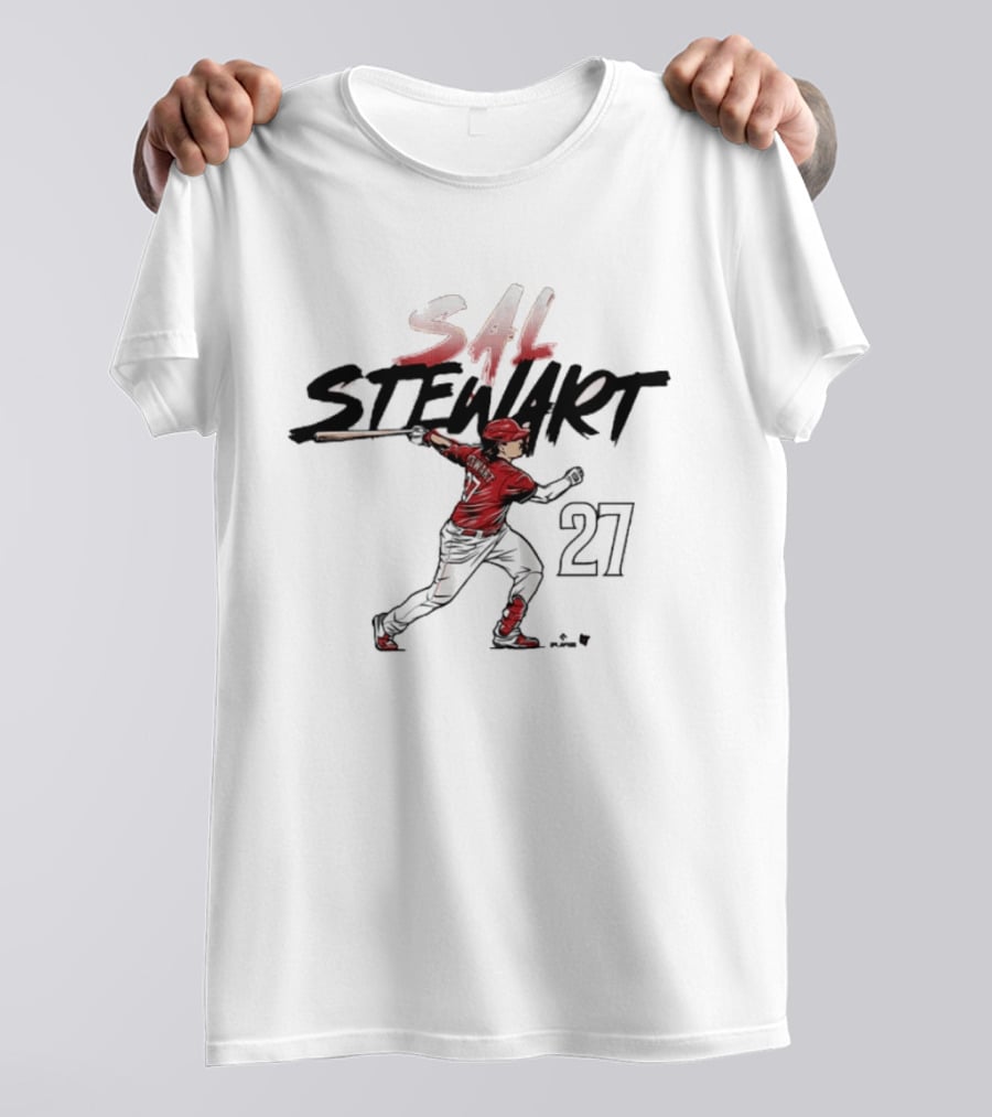 Sal Stewart Baseball Slugger Swing 27 Classic Sports T-Shirt