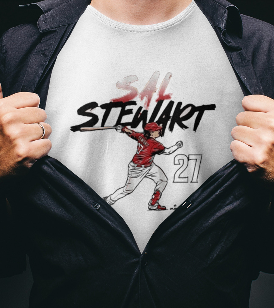 Sal Stewart Baseball Slugger Swing 27 Classic Sports T-Shirt