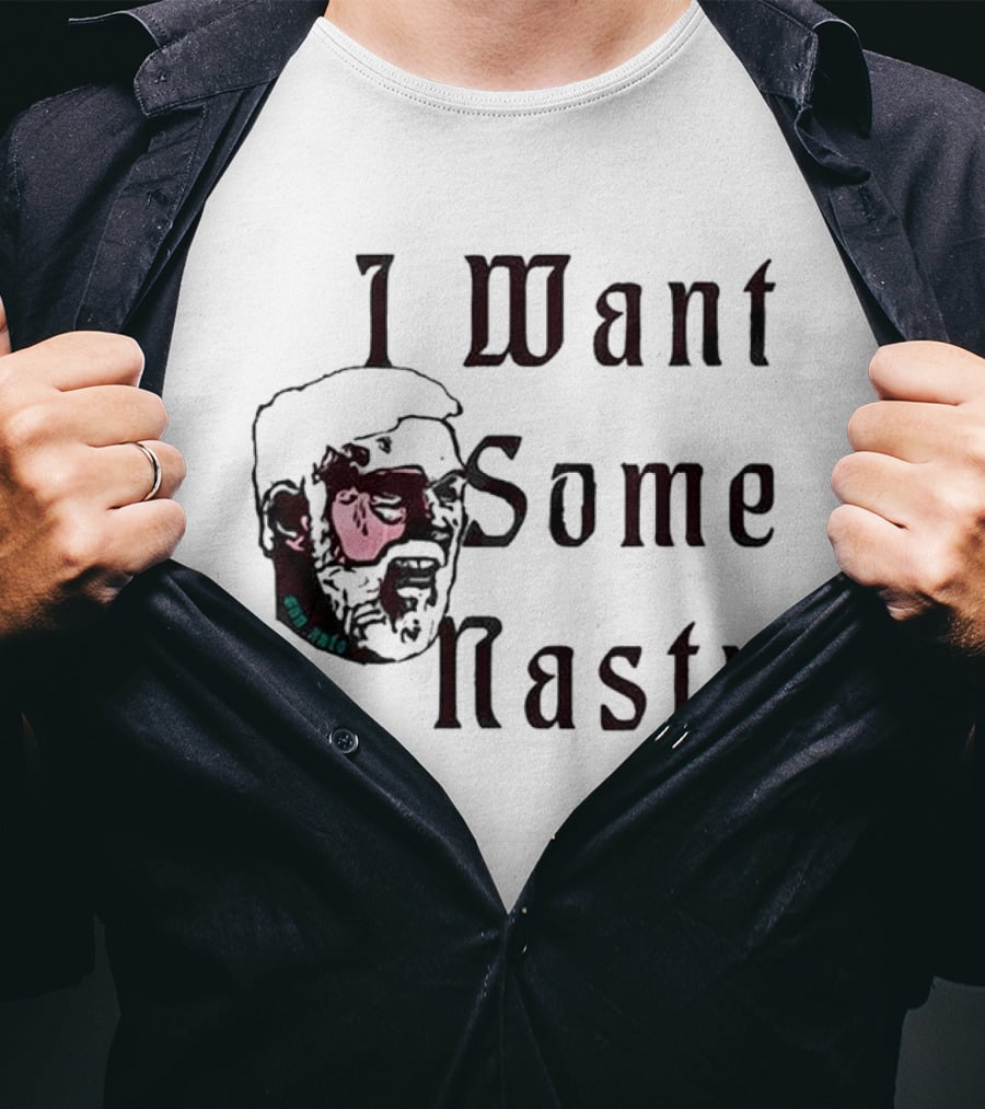 San Antonio Spurs I Want Some Nasty Coach Popovich T-Shirt