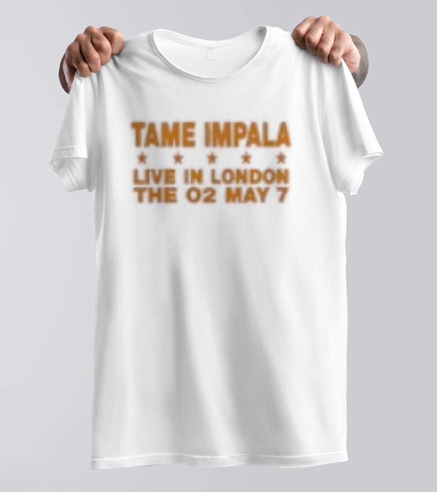 Tame Impala Life In London The O2 May 7 2026 Concert Event T-Shirt