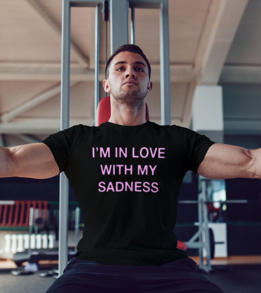 Anti Social Social Club I'm In Love With My Sadness Pink T-Shirt