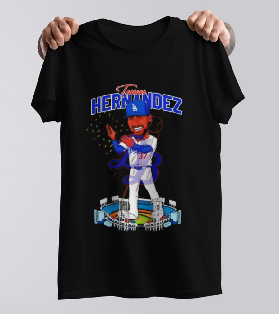Teoscar Hernández Los Angeles Dodgers 37 MLB 2026 T-Shirt