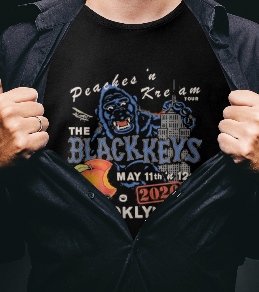 The Black Keys Peaches N Keem Tour Brooklyn May 11 12 2026 NYC T-Shirt