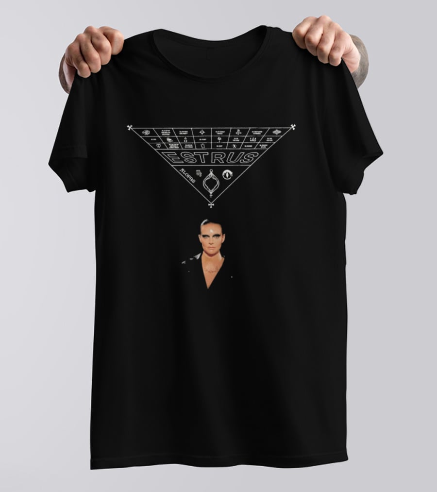 Tove Lo Estrus Album Cover Triangle Symbols Mannequin Head T-Shirt