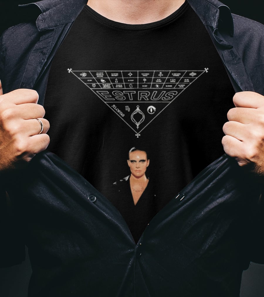 Tove Lo Estrus Album Cover Triangle Symbols Mannequin Head T-Shirt