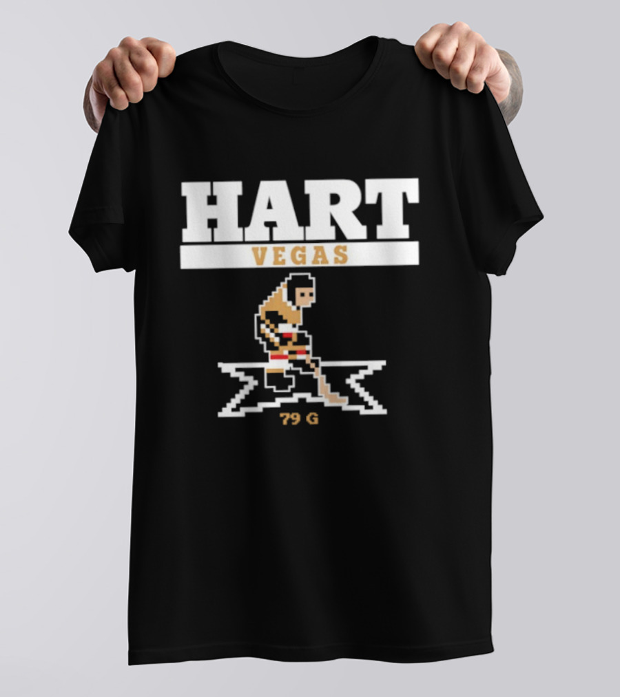 Carter Hart Vegas 79 G Hockey Player T-Shirt