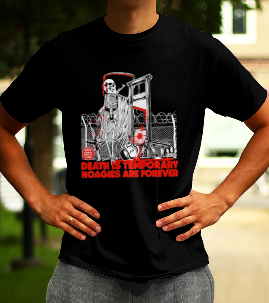 Death Is Temporary Huggies Are Forever Philly Comedy 2023 Mom's T-Shirt