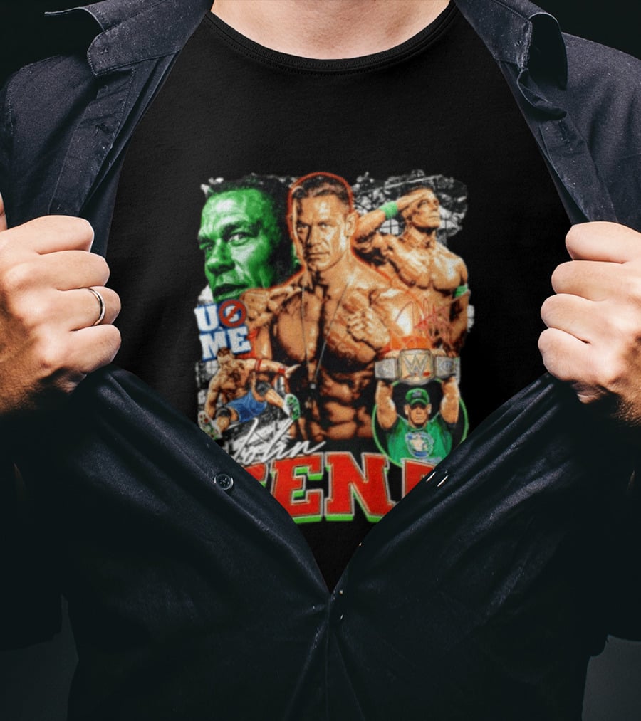 John Cena U Can't See Me U Me Champions WWE T-Shirt