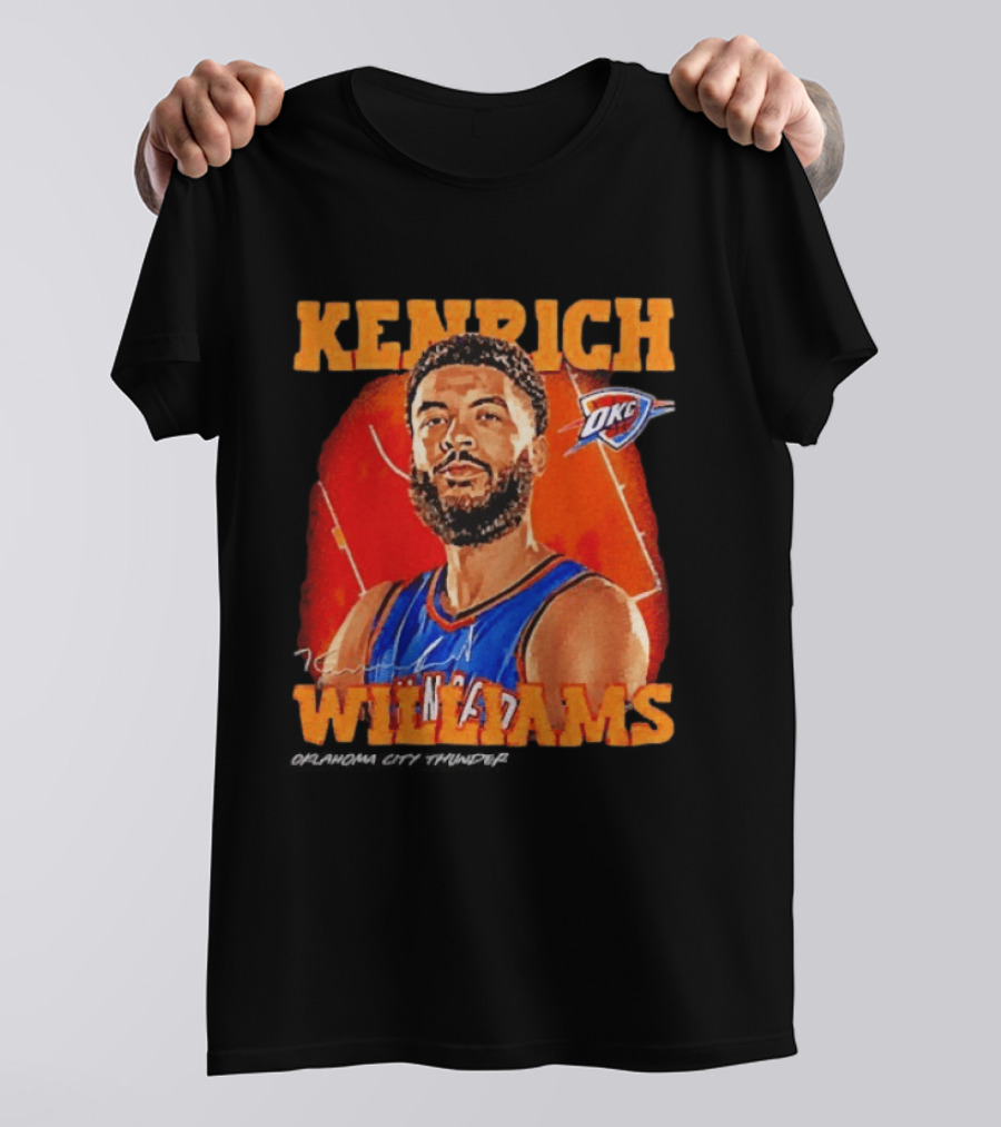 Kenrich Williams Oklahoma City Thunder OKC Basketball Player T-Shirt