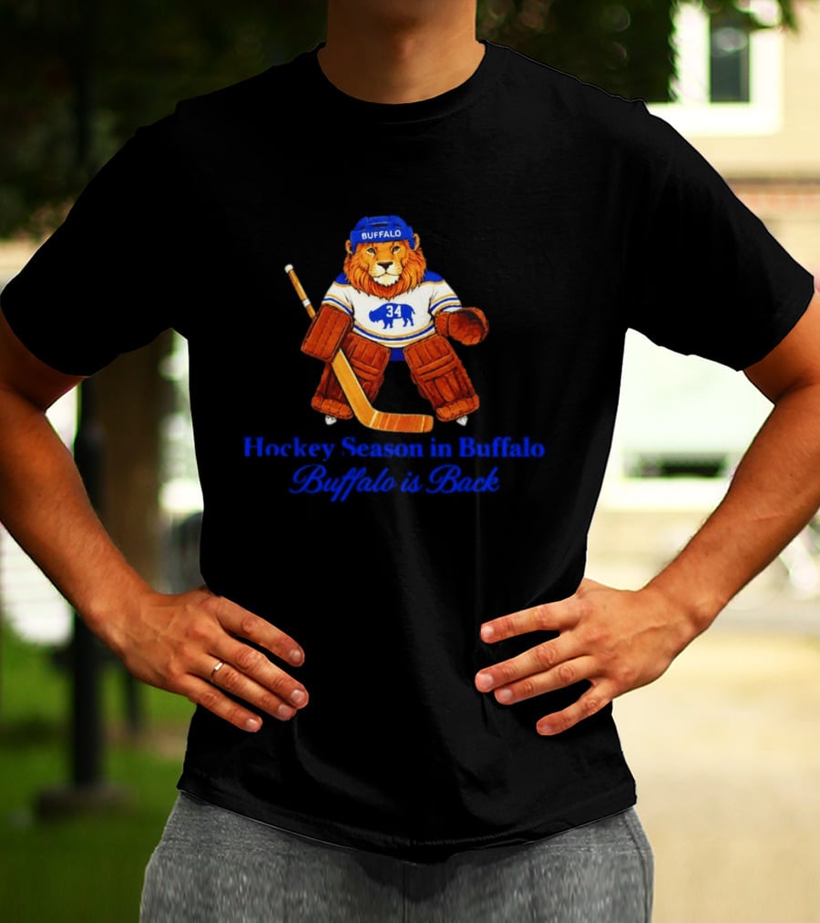 Hockey Season Buffalo Sabres Lion Alex Lyon T-Shirt