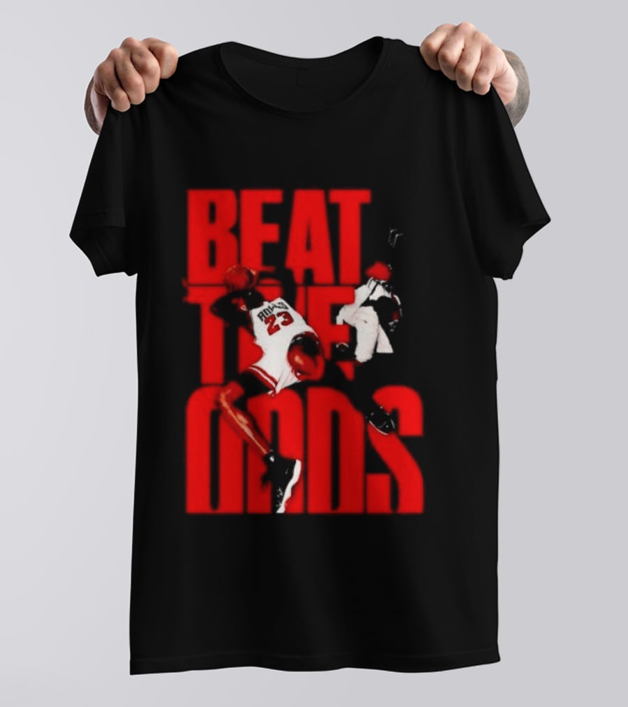 Beat The Odds Michael Jordan 23 Chicago Bulls T-Shirt
