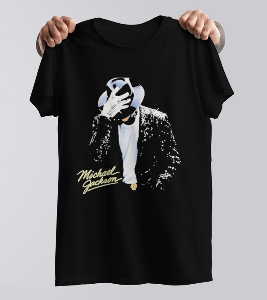 Mj Michael Jackson Iconic King Of Pop T-Shirt