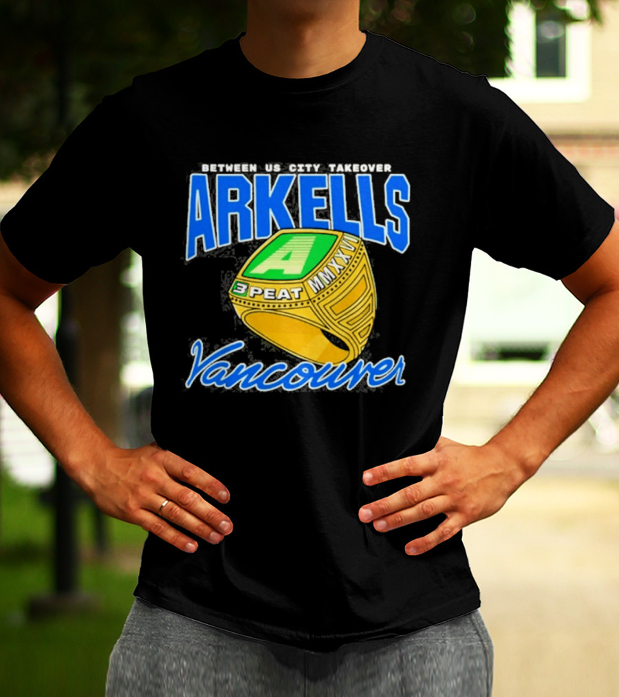 Arkells 3 Peat Mixx Vancouver Tour 2026 T-Shirt