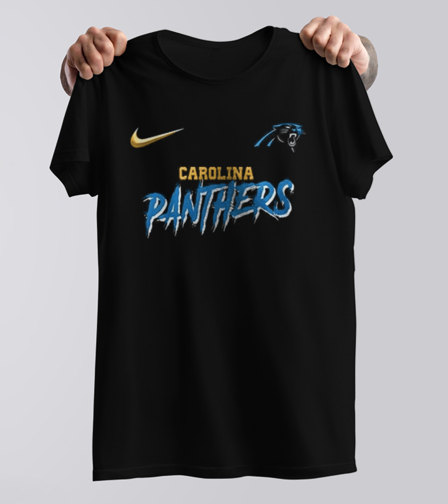 Carolina Panthers Fear Me If You Dare Cartoon Nike Puss In Boots T-Shirt