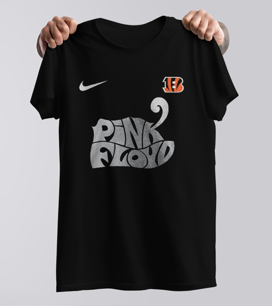 Nike Pink Floyd Cincinnati Bengals JB T-Shirt