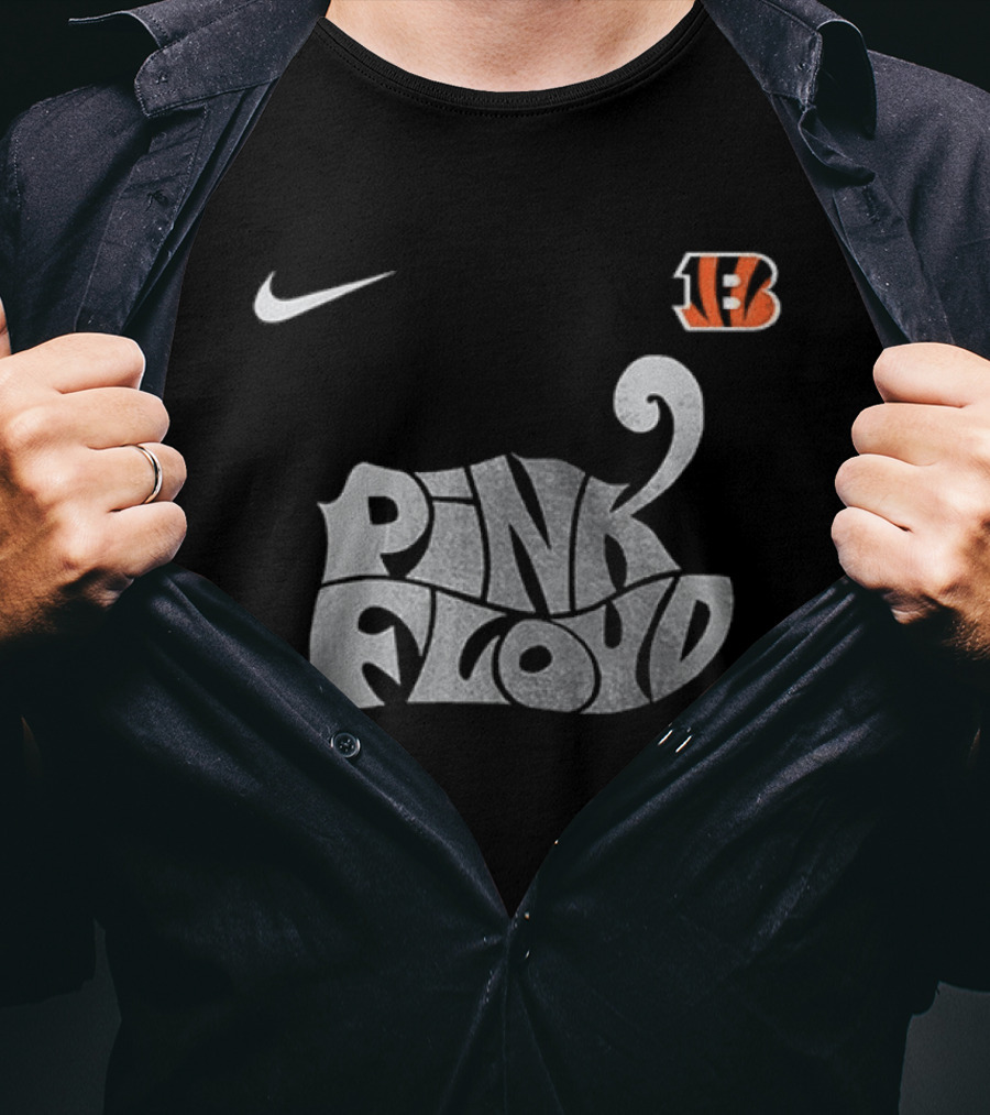 Nike Pink Floyd Cincinnati Bengals JB T-Shirt