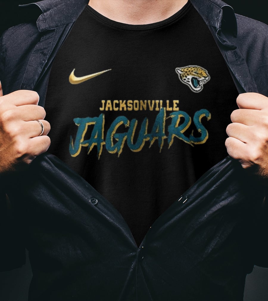 Nike Jacksonville Jaguars X Puss In Boots Fear Me If You Dare T-Shirt