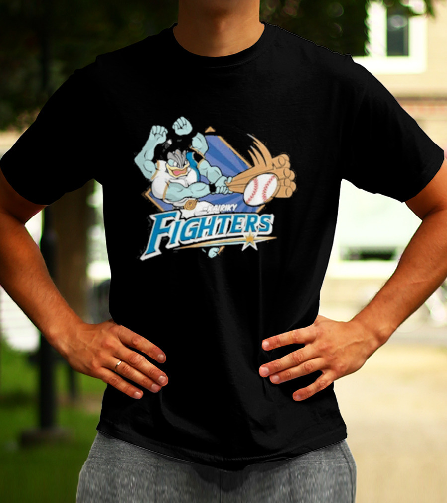 Hokkaido Nippon Ham Fighters Machamp Baseball T-Shirt