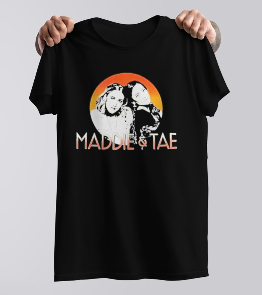 Maddie & Tae Country Music Duo Orange Arch T-Shirt