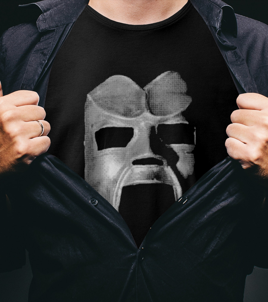 MF DOOM Doomsday 25 Mask Iconic Rap Legend T-Shirt
