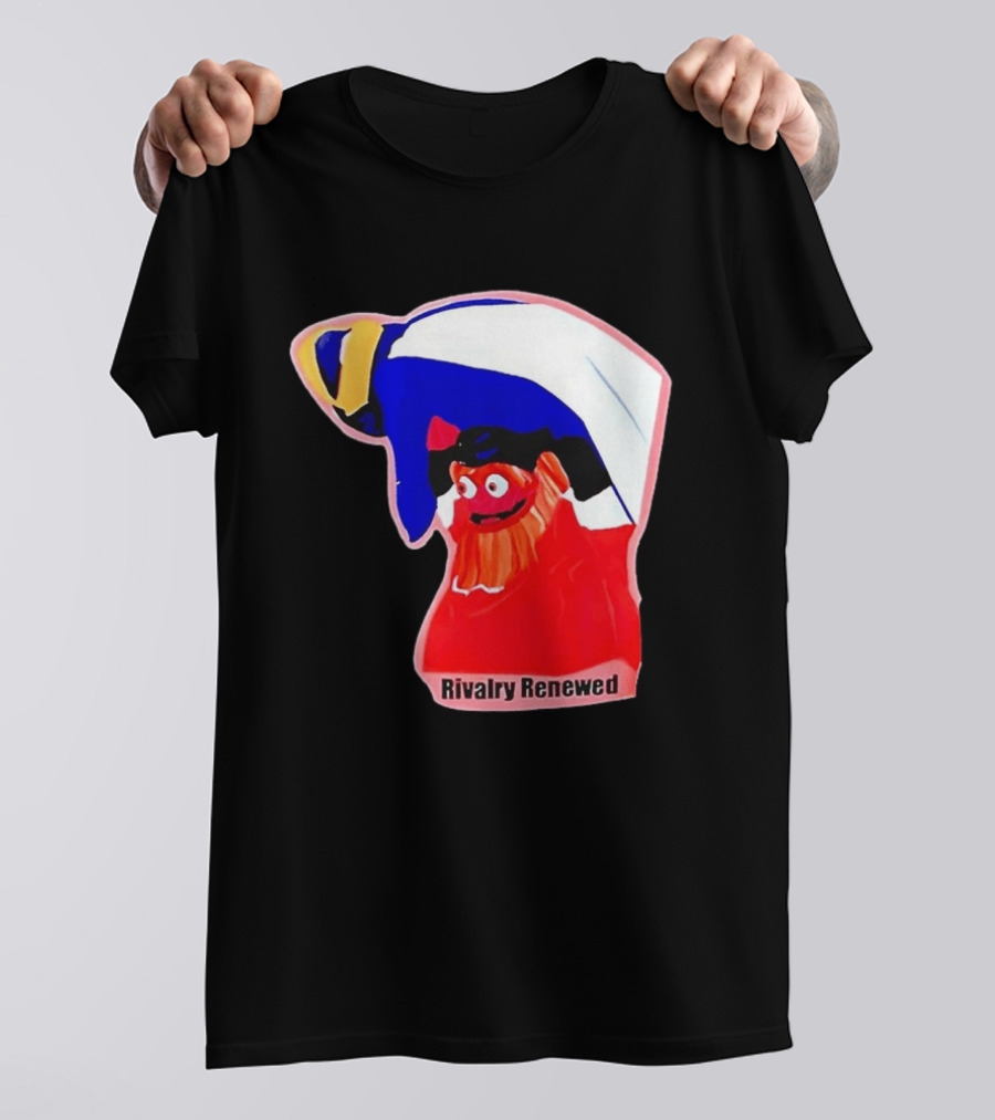 Rivalry Renewed Philadelphia Flyers Penguins Matchup T-Shirt