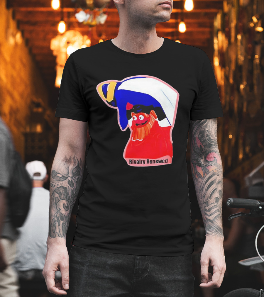 Rivalry Renewed Philadelphia Flyers Penguins Matchup T-Shirt