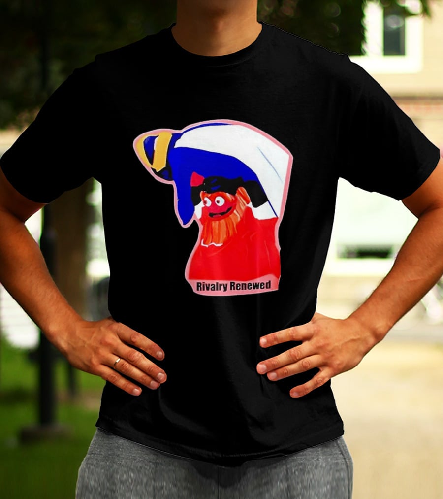 Rivalry Renewed Philadelphia Flyers Penguins Matchup T-Shirt