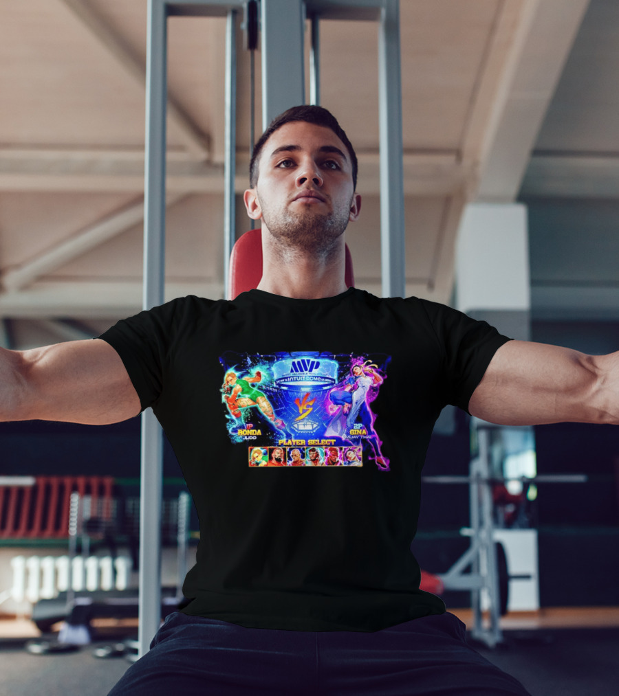 MVP Intuit Dome Ronda Judo Vs Gina Muay Thai Player Select T-Shirt