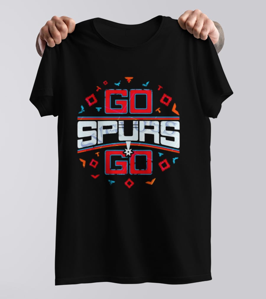 San Antonio Spurs Go Spurs Go Basketball Team Spirit T-Shirt