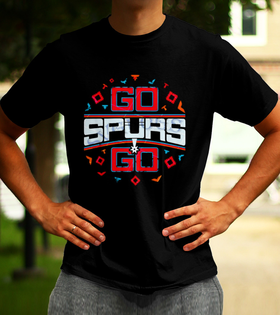San Antonio Spurs Go Spurs Go Basketball Team Spirit T-Shirt