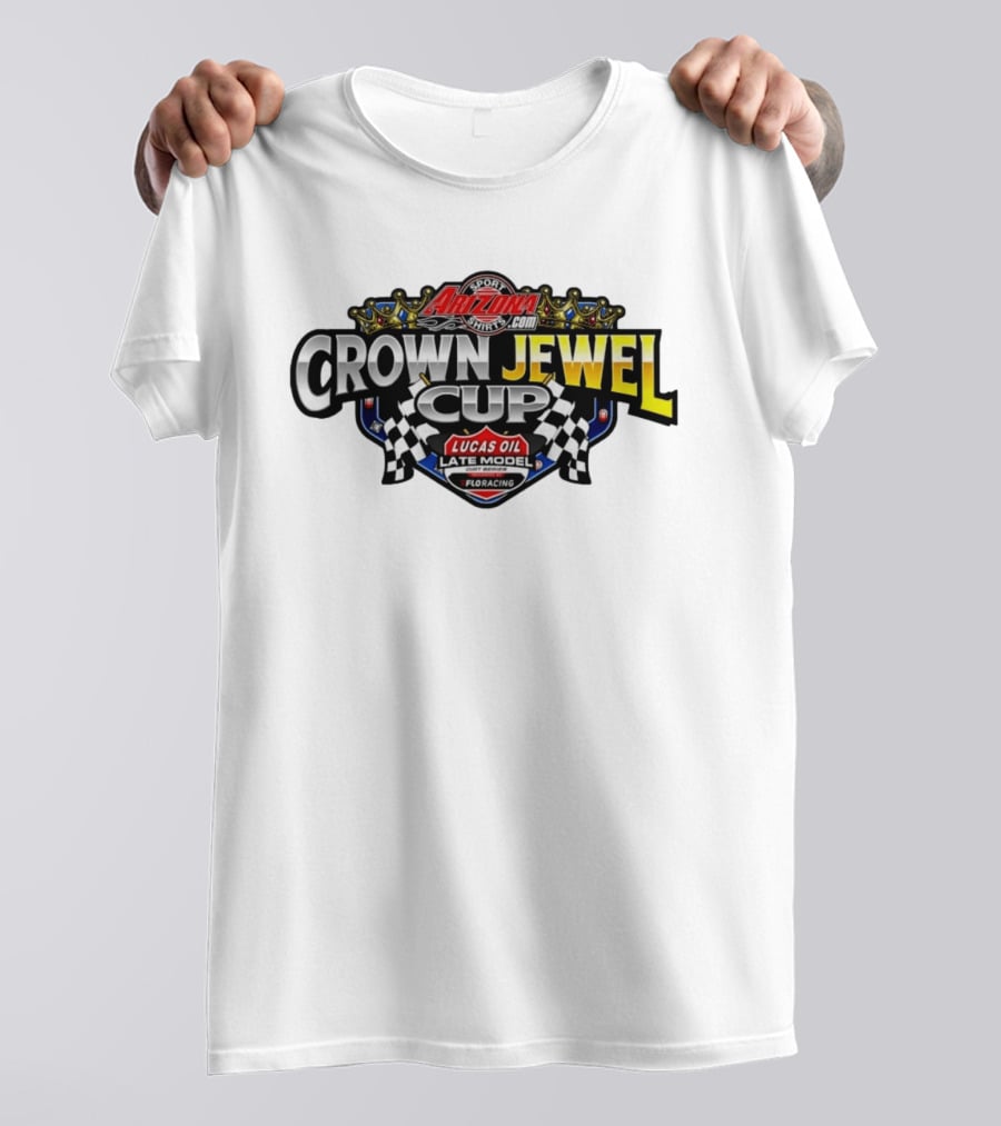 Arizona Sport Crown Jewel Cup Lucas Oil Late Model Dirt Series Floracing T-Shirt
