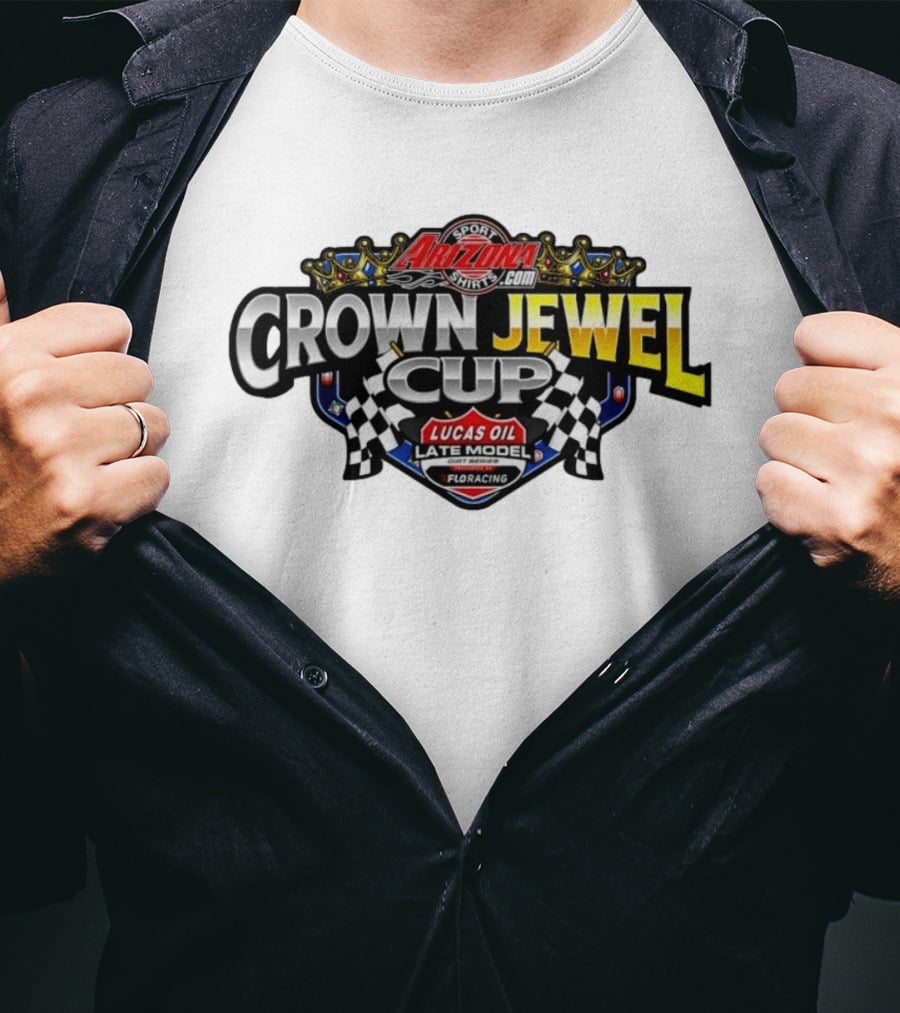 Arizona Sport Crown Jewel Cup Lucas Oil Late Model Dirt Series Floracing T-Shirt