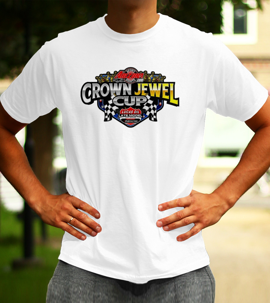 Arizona Sport Crown Jewel Cup Lucas Oil Late Model Dirt Series Floracing T-Shirt